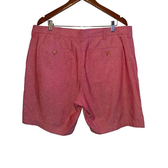 NWT J. Crew Gramercy Red Chambray 100% Cotton Shorts Size 38w - Picture 4 of 13
